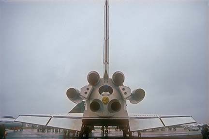 Buran Analog at the Zhukovsky Airshow in September 1993